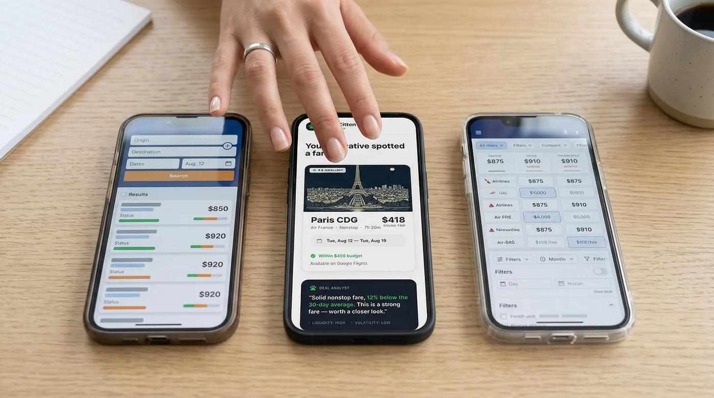 FlightKitten vs Skyscanner vs Hopper: which wins?
