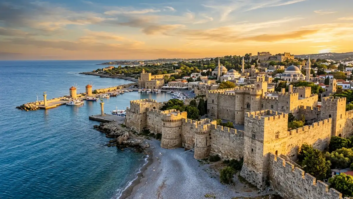 Flights from Seattle to Rhodes