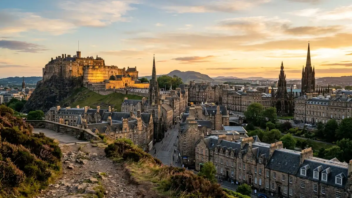Flights from Washington D.C. to Edinburgh